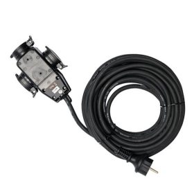   YATO YT-81162 Hosszabbító lengőkábel gumiszigetelt 3 dugalj 20 m 3 x 1,5 mm2