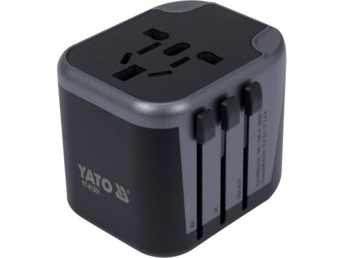 YATO YT-81301 Univerzális hálózati adapter 2x USB, 12W