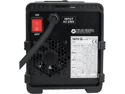 YATO YT-81400 MAGMATE 135E MIG hegesztőgép 30 - 125 A 0,8/0,9/1 mm