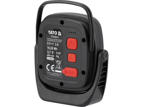 YATO YT-818214 Akkus LED reflektor 1200 lumen 4,4 Ah