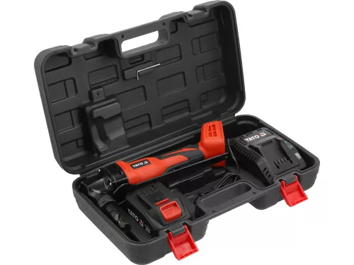 YATO YT-82398 Akkus lemezlyukasztó 18 V (1 x 4,0 Ah akku + töltő)