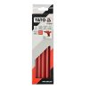 YATO YT-82434 Ragasztó patron piros 11 x 200 mm (5 db/cs)