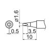 YATO YT-82494 Forrasztópákahegy T12 D16 típus