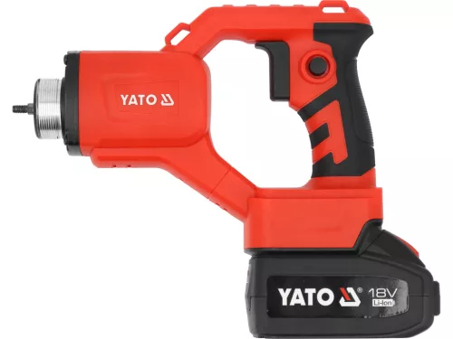 YATO YT-826023 Betontömörítő vibrátor 18V szénkefe nélküi motorral (1 x 4.0 Ah akku + töltő)