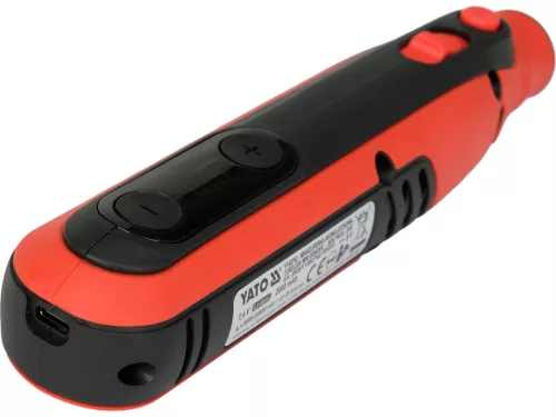 YATO YT-82762 8 V-os akkumulátoros mini csiszoló tartozékokkal