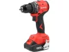 YATO YT-827680 Fúró-csavarbehajtó 18V, 60 Nm szénkefe nélküi motor (1 x 2,0 Ah akku+ töltő)