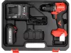 YATO YT-827680 Fúró-csavarbehajtó 18V, 60 Nm szénkefe nélküi motor (1 x 2,0 Ah akku+ töltő)