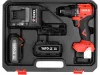YATO YT-827681 Fúró-csavarbehajtó 18V, 60 Nm szénkefe nélküi motor (2 x 2,0 Ah akku+ töltő)