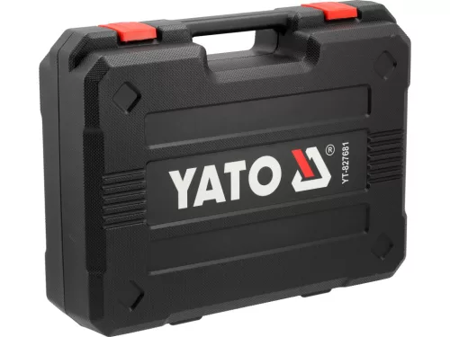 YATO YT-827681 Fúró-csavarbehajtó 18V, 60 Nm szénkefe nélküi motor (2 x 2,0 Ah akku+ töltő)