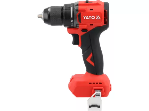 YATO YT-827682 Fúró-csavarbehajtó 18V, 60 Nm szénkefe nélküi motor (akku+ töltő nélkül)