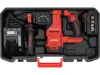 YATO YT-827725 Akkumulátoros fúrókalapács 18V 4Ah SDS Plus 2,4J szénkefe nélküli motor (1x akku + töltő)