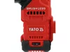 YATO YT-827725 Akkumulátoros fúrókalapács 18V 4Ah SDS Plus 2,4J szénkefe nélküli motor (1x akku + töltő)