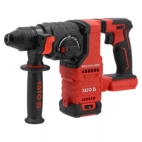   YATO YT-827726 Akkumulátoros fúrókalapács 18V SDS Plus 2,4J szénkefe nélküli motor (akku + töltő nélkül)
