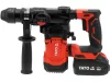 YATO YT-827740 Akkumulátoros fúrókalapács SDS+ tokmánnyal 18V 3,8J szénkefe nélküli motorral (1 X 4.0 Ah + töltő)