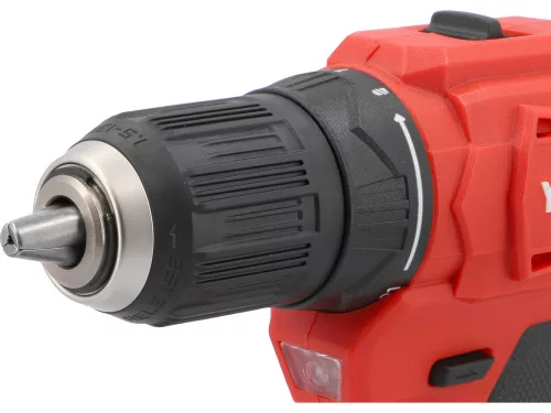 YATO YT-8277905 Akkus fúró-csavarozó 45 Nm szénkefe nélküli 18 V (2 x 2,0 Ah akku + töltő)