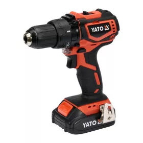   YATO YT-82794 Akkus fúrócsavarozó 42 Nm szénkefe nélküli 18 V Li-Ion (1 x 2,0 Ah akku + töltő)