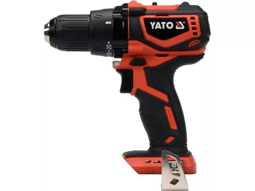 YATO YT-82795 Akkus fúrócsavarozó 42 Nm szénkefe nélküli 18 V Li-Ion (akku + töltő nélkül)