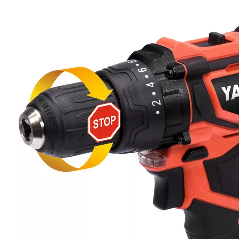 YATO YT-82795 Akkus fúrócsavarozó 42 Nm szénkefe nélküli 18 V Li-Ion (akku + töltő nélkül)