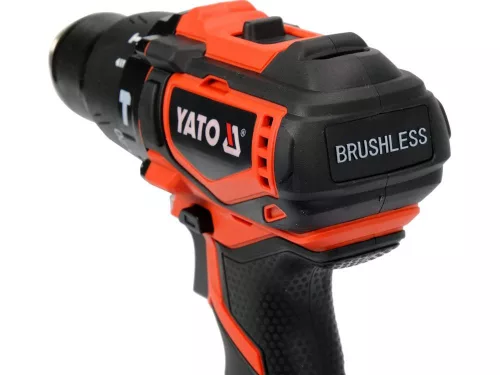 YATO YT-82796 Akkus ütvefúró-csavarozó 42 Nm szénkefe nélküli 18 V Li-Ion (1 x 2,0 Ah akku + töltő)