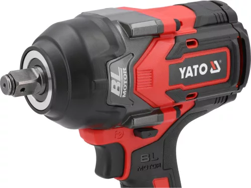 YATO YT-828071 Akkus ütvecsavarozó 1/2 Col 1200 Nm szénkefe nélküli 18 V (1 x 4,0 Ah + töltő)