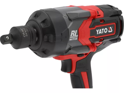 YATO YT-828074 Akkus ütvecsavarozó 3/4 Col 2400 Nm szénkefe nélküli 18 V (akku és töltő nélkül)