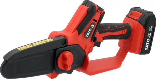 YATO YT-828113 Akkumulátoros láncfűrész 6col láncvezetővel (1x2Ah + töltő)