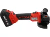YATO YT-828251 Akkumulátoros sarokcsiszoló 18V 125mm szénkefe nélküli motorral (1x 4,0 Ah akku + töltő)
