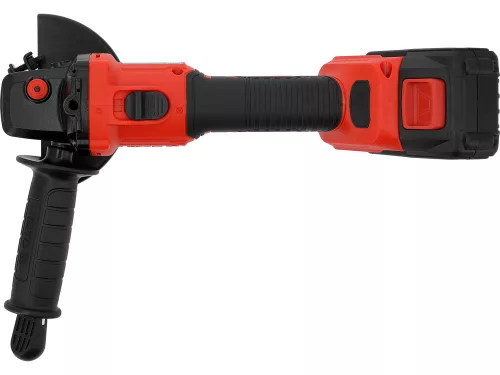 YATO YT-828252 Akkumulátoros sarokcsiszoló 18V 125mm szénkefe nélküli motorral (2x 4,0 Ah akku + töltő)