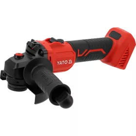   YATO YT-828253 Akkumulátoros sarokcsiszoló 18V 125mm szénkefe nélküli motorral (akku + töltő nélkül)