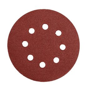   YATO YT-83451 Tépőzáras fíbertárcsa 125 mm / P40 8 lyukas (5 db/cs)