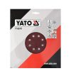 YATO YT-83476 Tépőzáras fíbertárcsa 225 mm / P180 (3 db/cs)