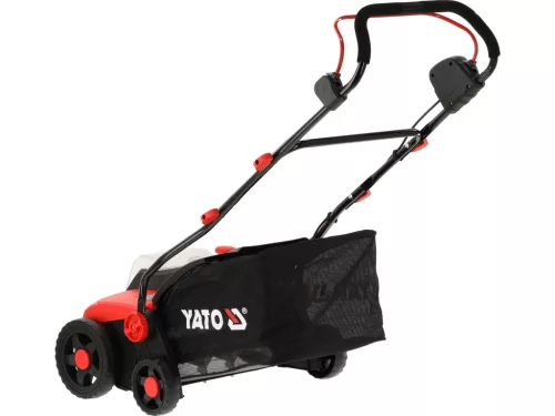 YATO YT-84842 Akkumulátoros gyepszellőztető szénkefe nélküli motorral(akku + töltő nélkül)