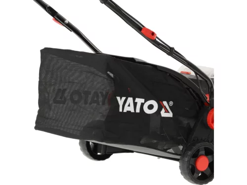 YATO YT-84842 Akkumulátoros gyepszellőztető szénkefe nélküli motorral(akku + töltő nélkül)