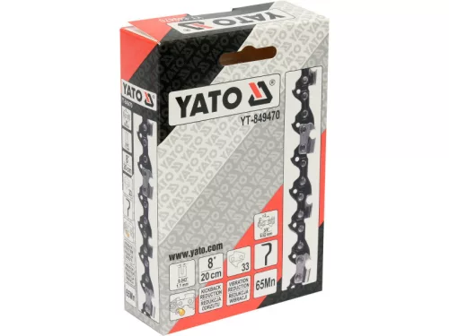 YATO YT-849470 Láncfűrész lánc 8" 3/8" 1,1 mm 33 szem