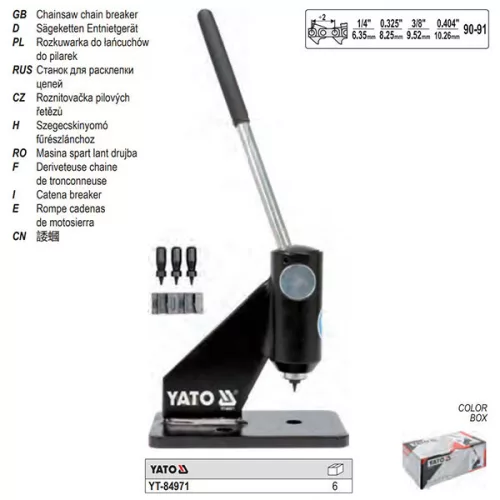 YATO YT-84971 Láncfűrész láncszem kinyomó