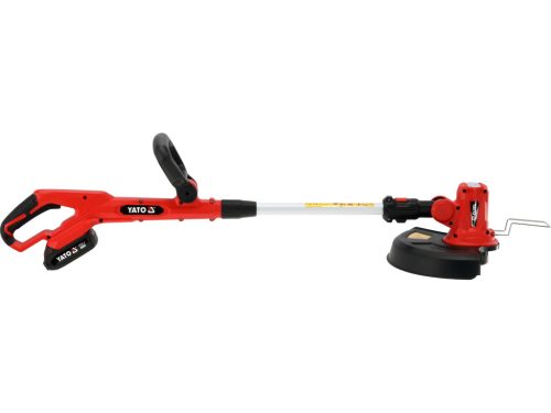 YATO YT-85019 Akkus fűnyíró szénkefe nélküli motorral 18V 1 x 2Ah akkumulátorral és töltővel