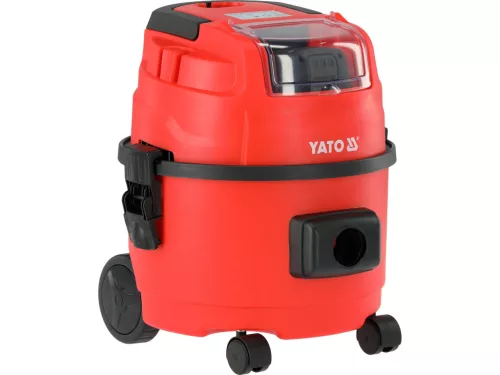 YATO YT-85690 Akkumulátoros porszívó szénkefe nélküli motorral 15L 18V (1 x 9Ah akku + töltő)