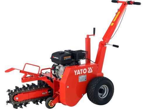 YATO YT-86139 Dízel üzemű árokásó gép 196 ccm2 max 450 mm mélységig