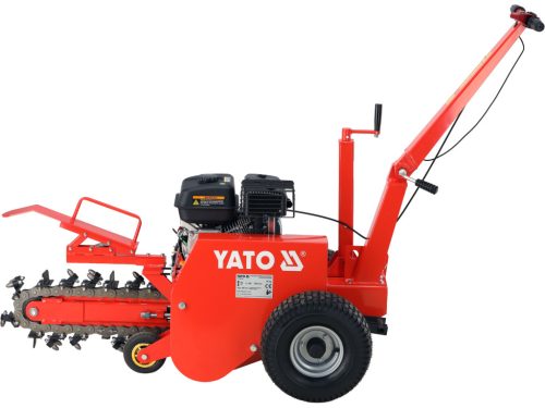 YATO YT-86139 Dízel üzemű árokásó gép 196 ccm2 max 450 mm mélységig