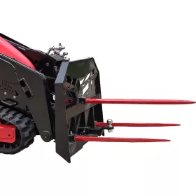   YATO YT-86450 3 az 1 -ben adapter szénavilla, raklapvilla, vonóhorog YT-86400 mini homlokrakodóhoz