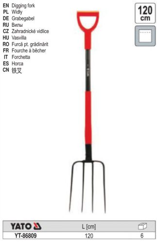 YATO YT-86809 Széna villa 120CM