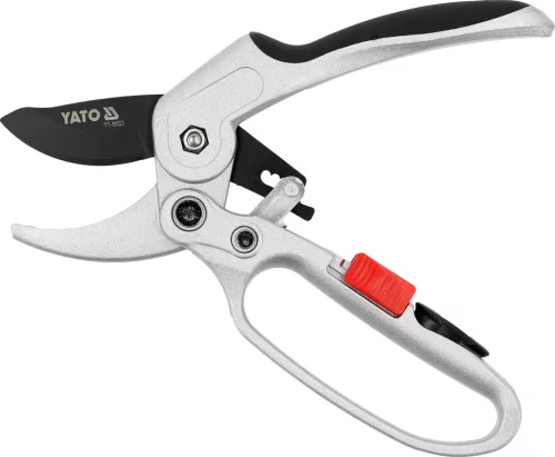 YATO YT-88123 Alumínium racsnis metszőolló kézvédővel
