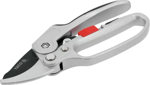 YATO YT-88123 Alumínium racsnis metszőolló kézvédővel