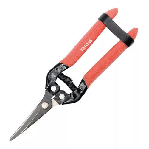 YATO YT-8817 Metszőolló 180 mm (hajlított) gyümölcsszedésre, virágvágásra