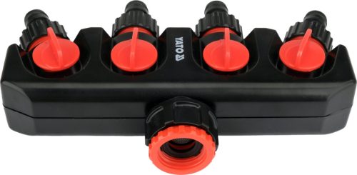 YATO YT-89103 3/4 és 1 colos 4 utas csapcsatlakozó szeleppel