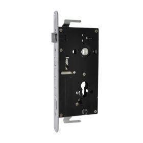 Hi-sec ajtózár jobbos 24mm széles, kerekített előlappal